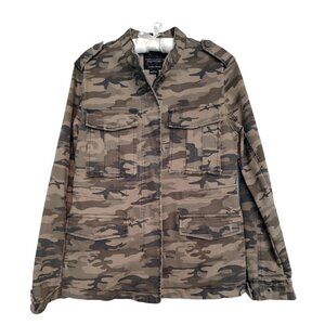 Sanctuary Womens Kinship Surplus Camo Jacket